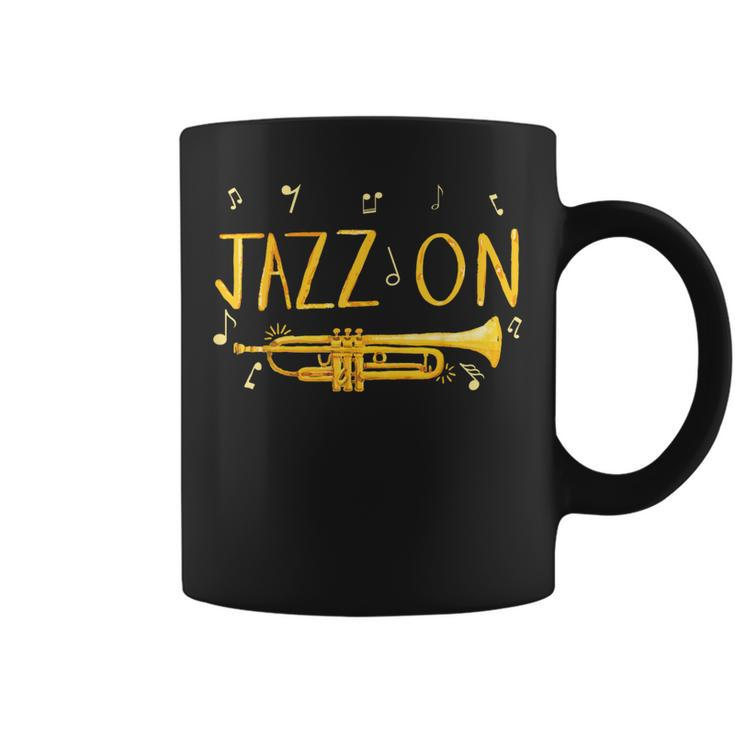 Jazz Music T For Jazz Lover And Trumpet Player Coffee Mug