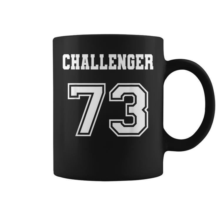 Jersey Style Challenger 73 1973 Old School Muscle Car Coffee Mug