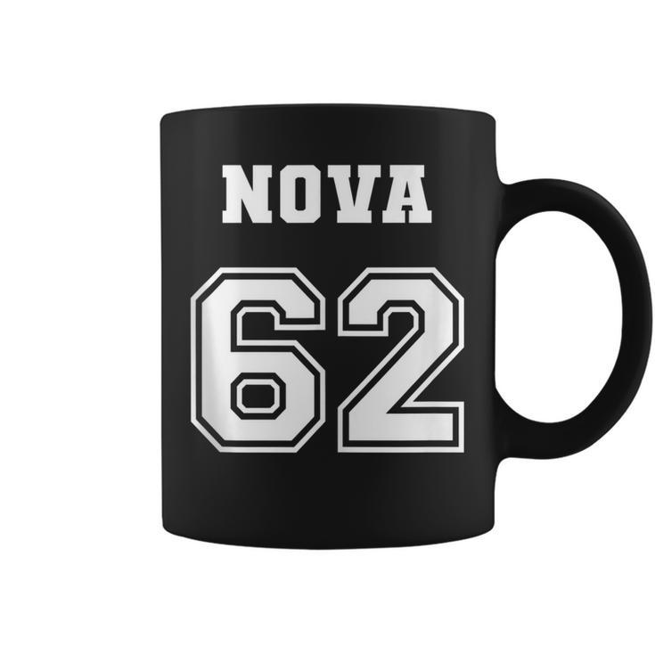 Jersey Style Nova 62 1962 Classic Old School Muscle Car Coffee Mug