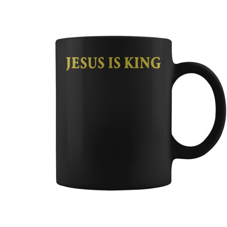 Jesus Is King Christian  Coffee Mug