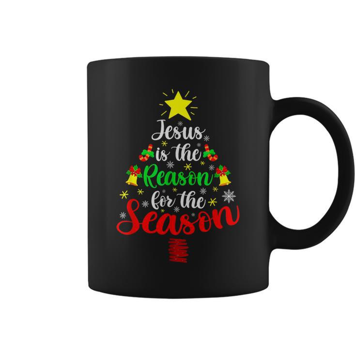 Jesus Is The Reason For The Season Christmas Family Matching Coffee Mug