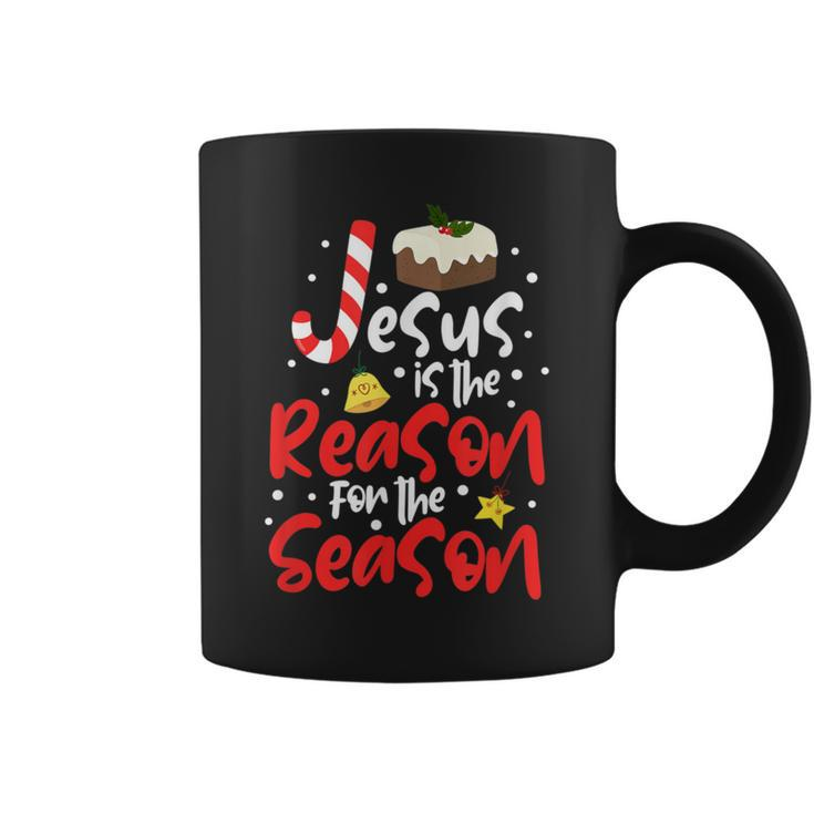 Jesus Is The Reason For The Season Christmas Holiday Coffee Mug