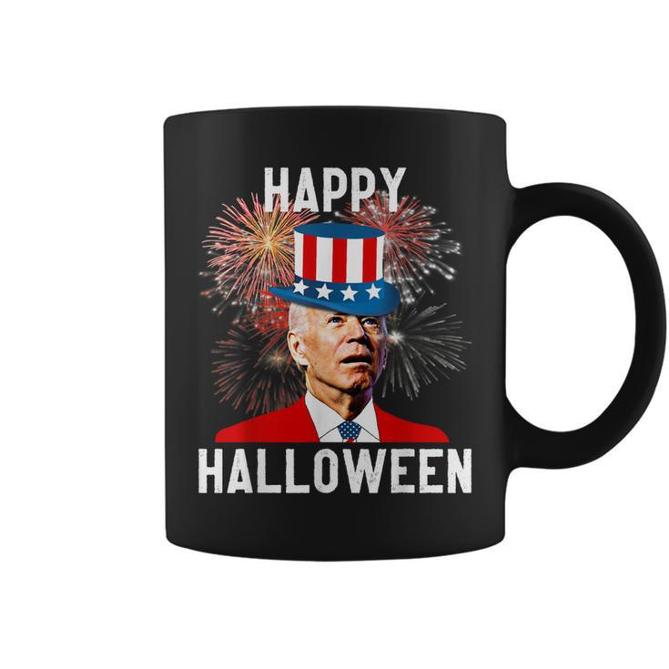 Joe Biden Happy Halloween For Funny 4Th Of July Coffee Mug