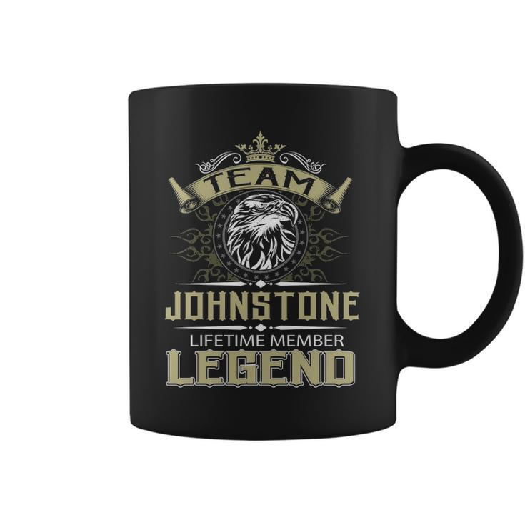 Johnstone Name Gift Team Johnstone Lifetime Member Legend Coffee Mug