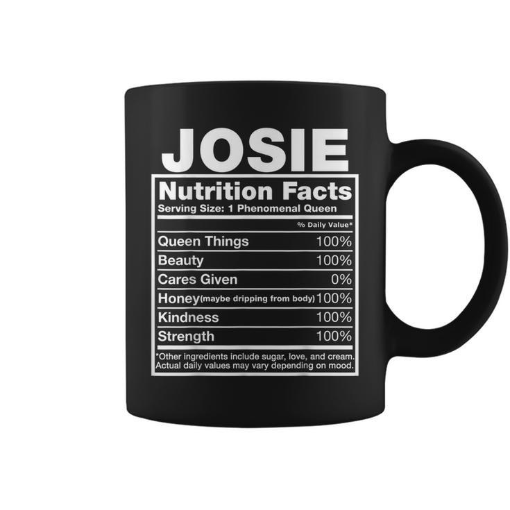 Josie Nutrition Facts  Josie Name Birthday Coffee Mug