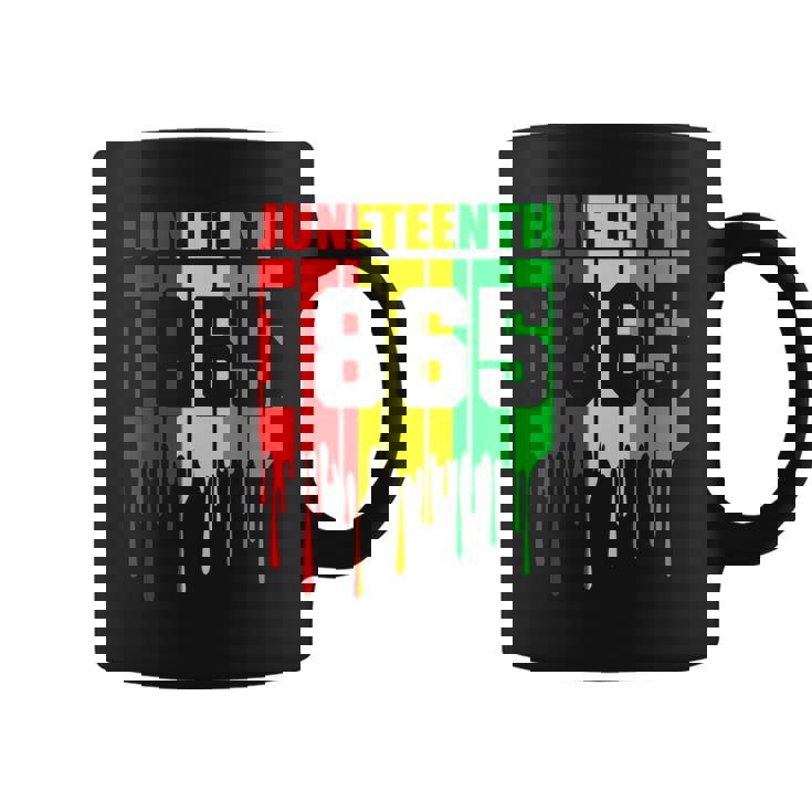 Junenth 1865 African Flag Color Celebrate Junenth  Coffee Mug
