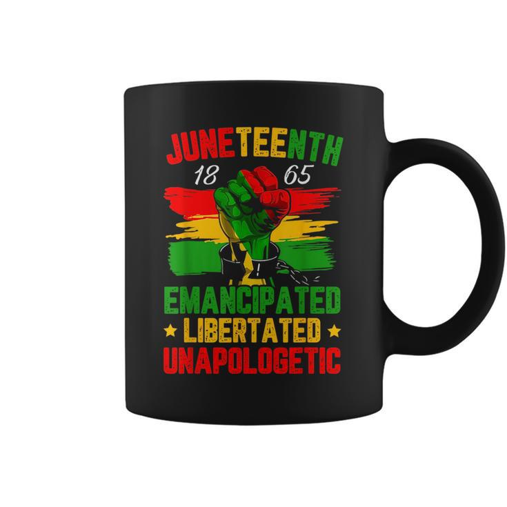 Junenth 1865 Black History African American Freedom Gifts Coffee Mug