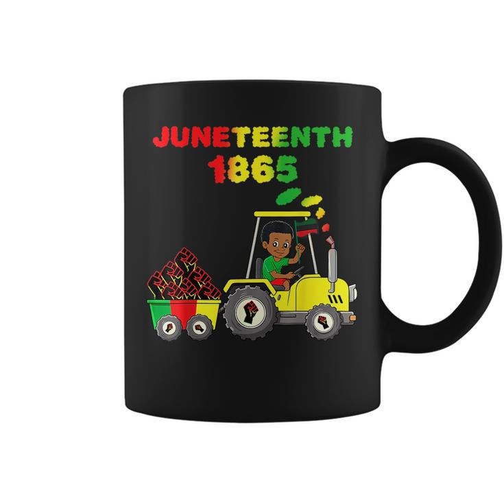 Junenth 1865 In Tractor Funny Toddler Boys Fist Kids  Coffee Mug