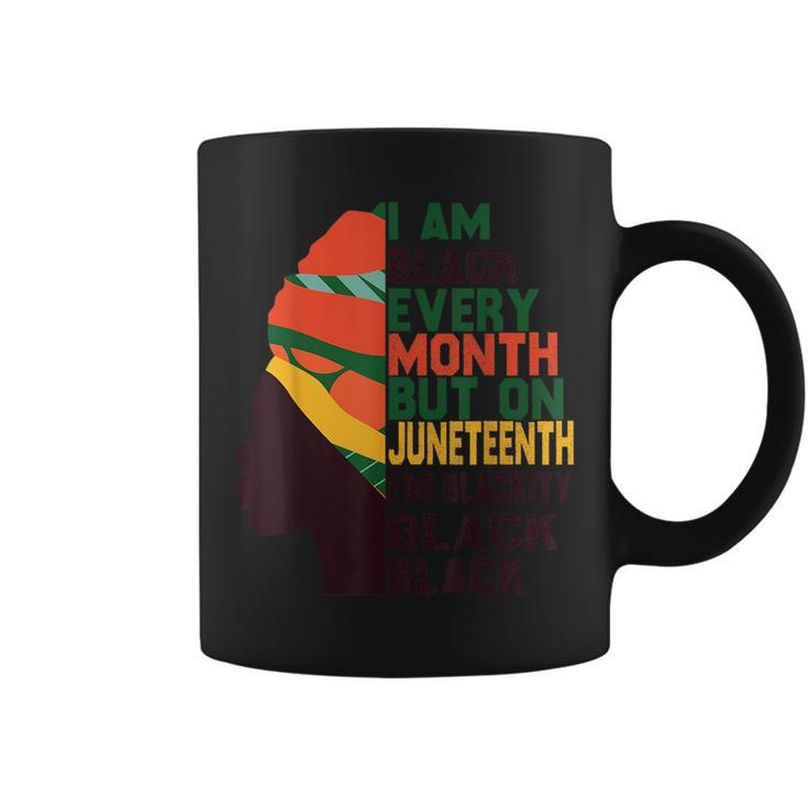 Junenth African American Pride Queen Black Month History  Coffee Mug