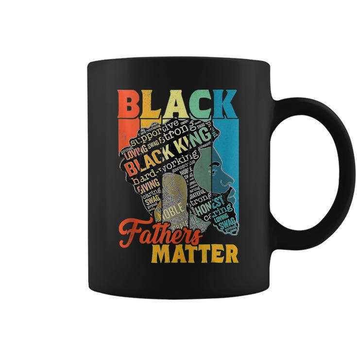 Junenth Black Fathers Matter Dad Pride Fathers Day 2023  Coffee Mug