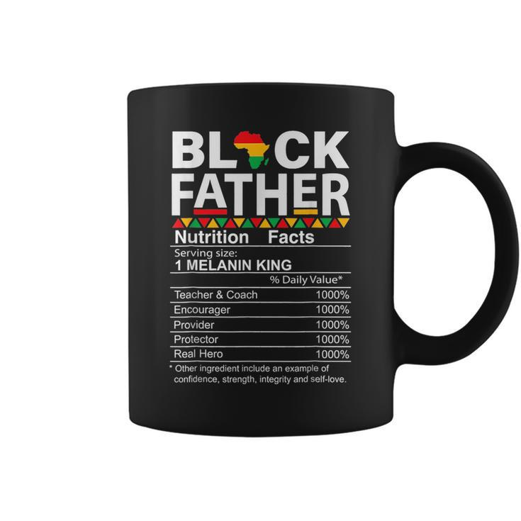Junenth Black King Nutritional Facts Melanin Fathers Day  Coffee Mug