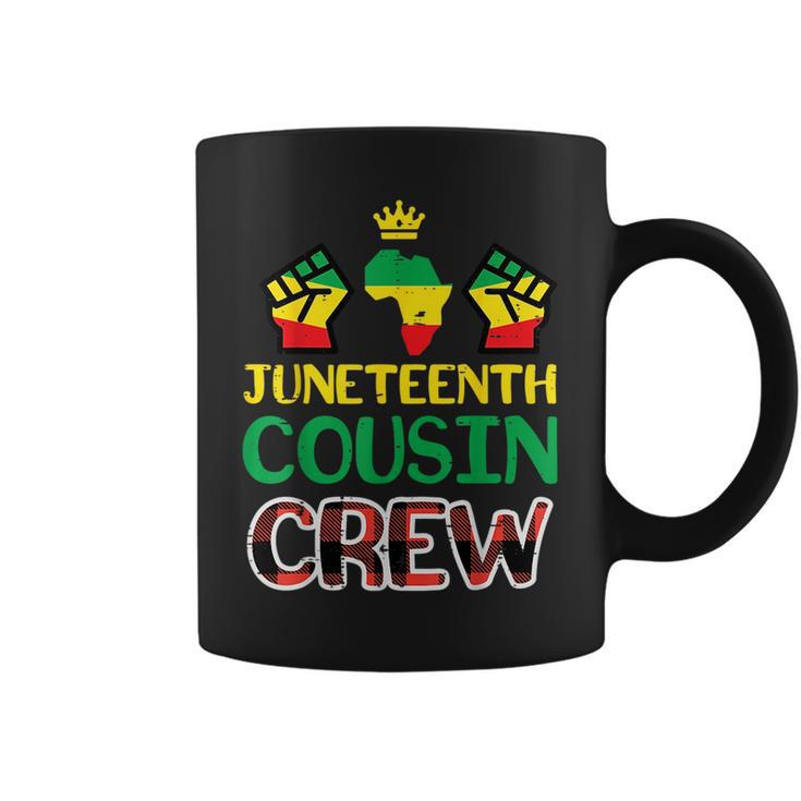 Junenth Cousin Crew Black History Boys Girls Kids Toddler  Coffee Mug