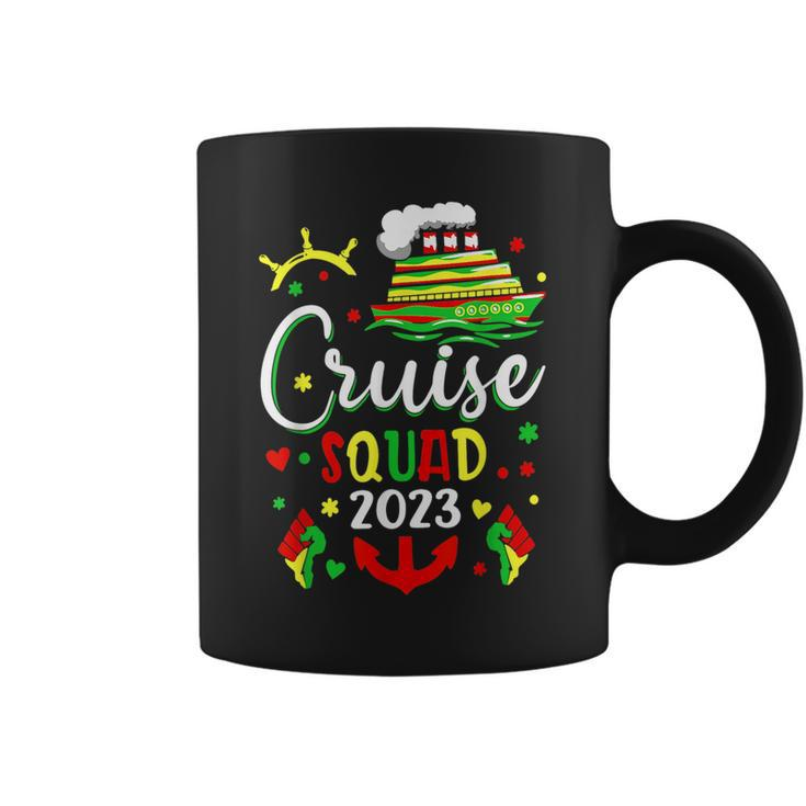 Junenth Cruise Squad 2023 Family Friend Travel Group  Coffee Mug