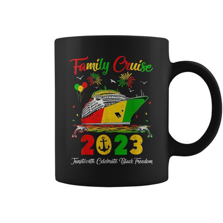 Junenth Family Cruise Vacation Trip 2023  Coffee Mug