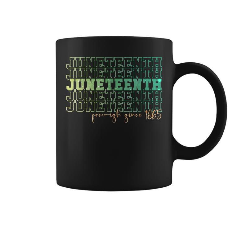 Junenth Free Ish Since 1865 Celebrate Black Freedom Hbcu  Coffee Mug