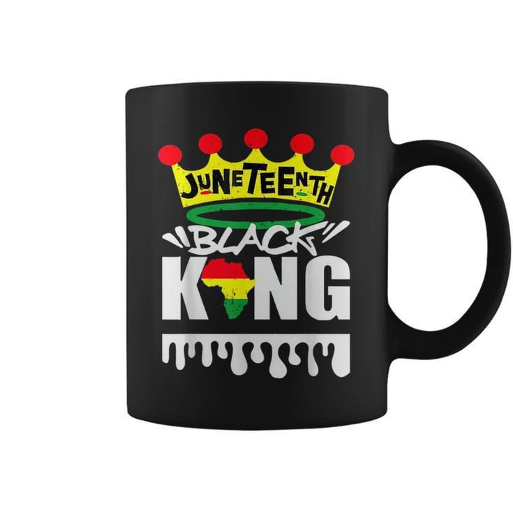 Junenth Is My Independence Day Black King Fathers Day  Coffee Mug