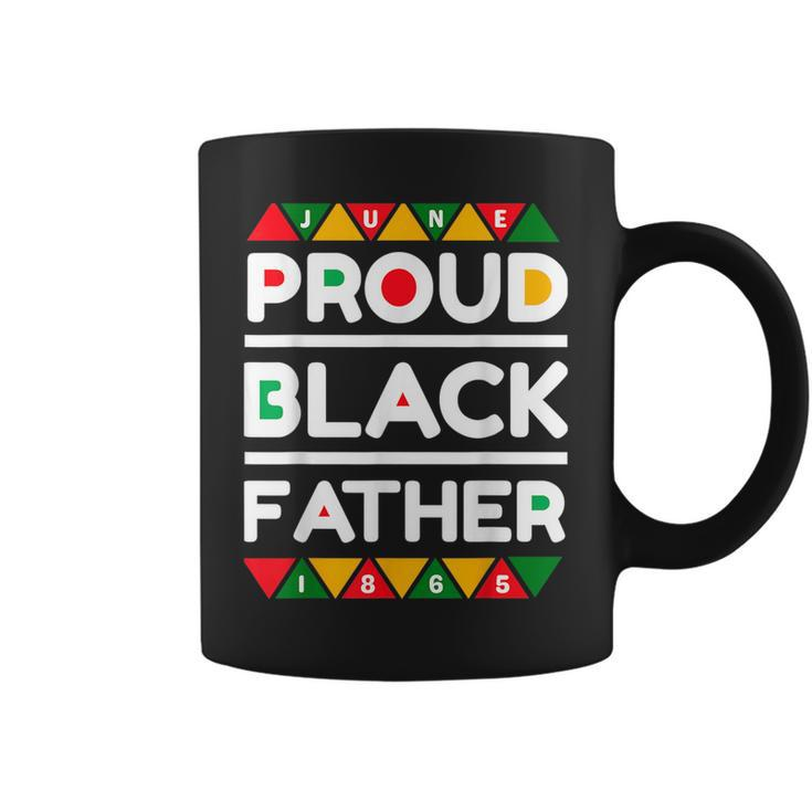 Junenth Proud Black Father For Fathers Day  Coffee Mug