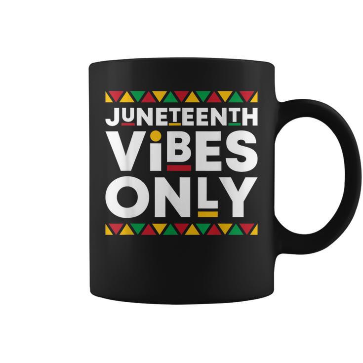 Junenth Vibes Only African American History Black Pride Coffee Mug | Mazezy