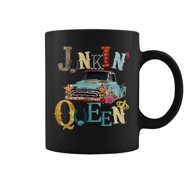 Junking Queen Thrift Queen Americana Truck Funky Junk Coffee Mug