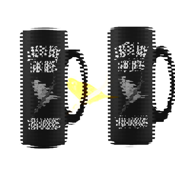 Just A Boy Who Loves Yellow Warblers Birds Birding Coffee Mug