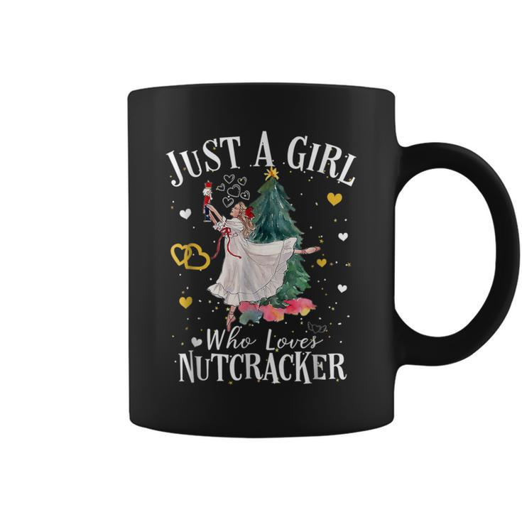 Just A Girl Who Loves Nutcrackers Christmas Ballet Coffee Mug