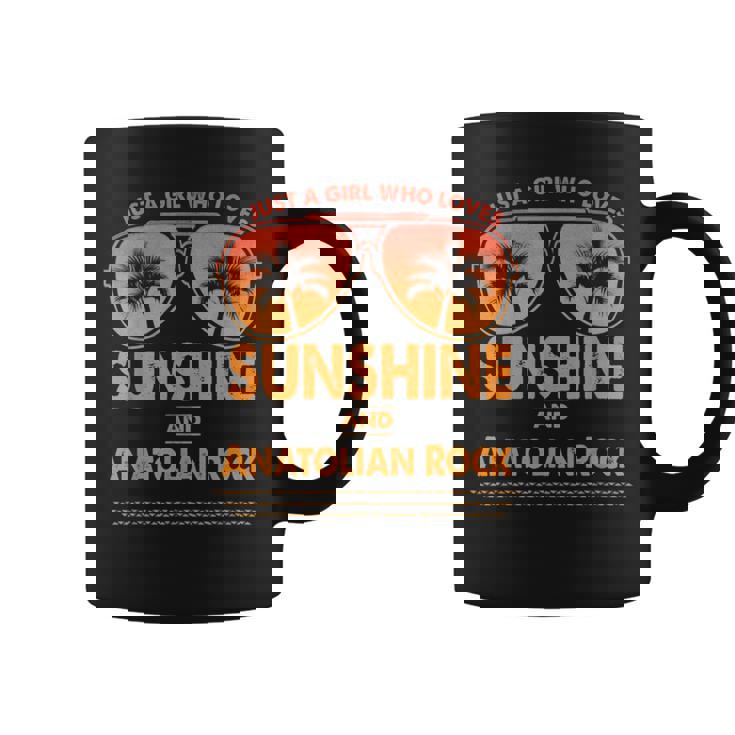 Just A Girl Who Loves Sunshine And Anatolian Rock For Woman Coffee Mug