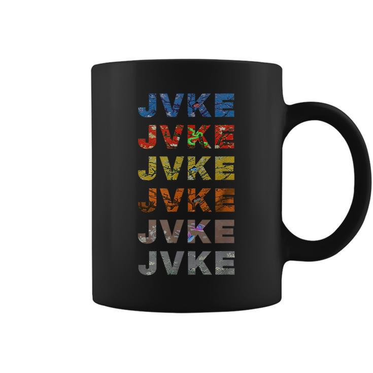 Jvke Colorful And Butterfly Vintage Retro  Coffee Mug