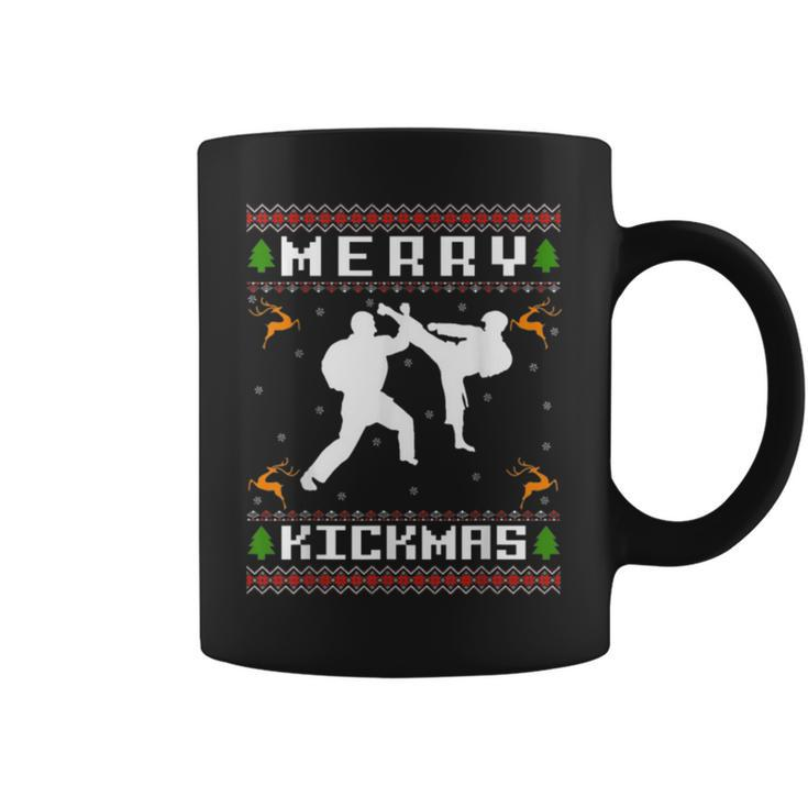 Karate Ugly Christmas Sweaters Coffee Mug