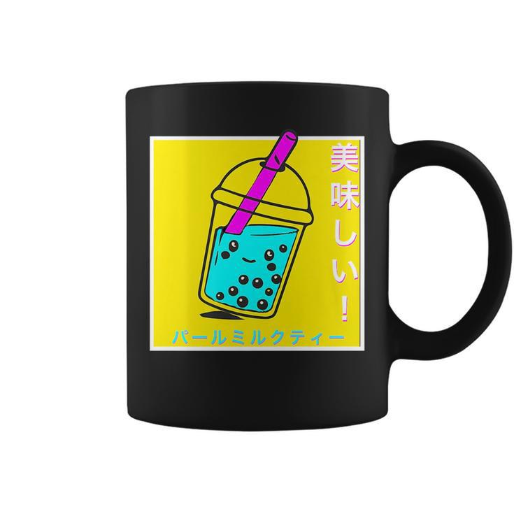 Kawaii Boba Milk Tea - Cute Anime  With Japanese Writing   Writing Funny Gifts Coffee Mug