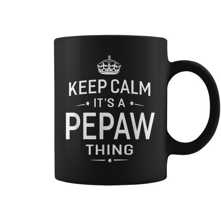 Keep Calm Its Pe Paw Thing Grandpa Gifts Men Coffee Mug