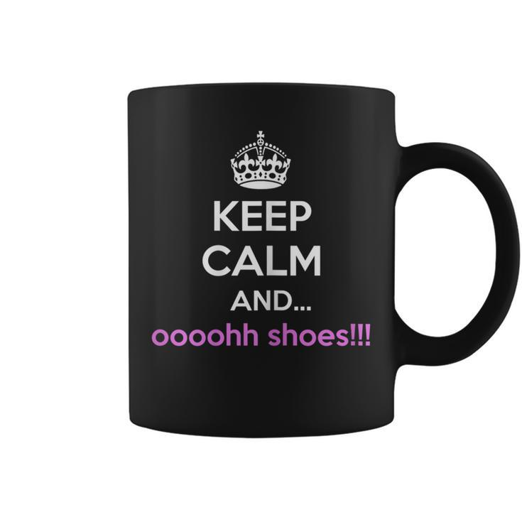 Keep Calm And Ooh Shoes Coffee Mug