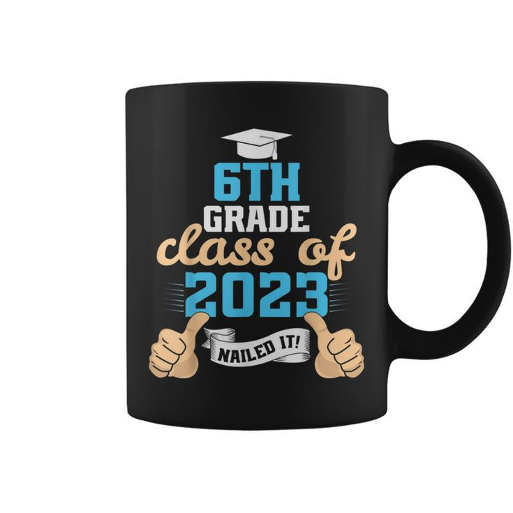 Kids 6Th Grade Class Of 2023 Girls Boys School Graduation  Coffee Mug