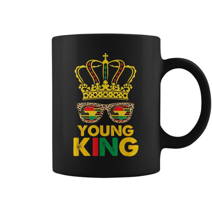 Kids Boys Young King Crown African American 1865 Junenth  Coffee Mug
