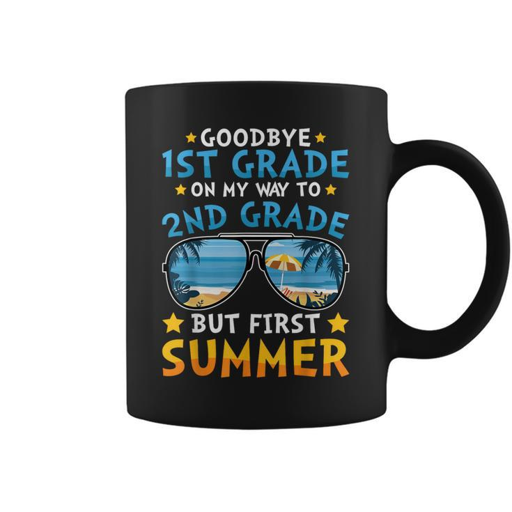 Kids Goodbye 1St Grade Graduation To 2Nd Grade Hello Summer  Coffee Mug