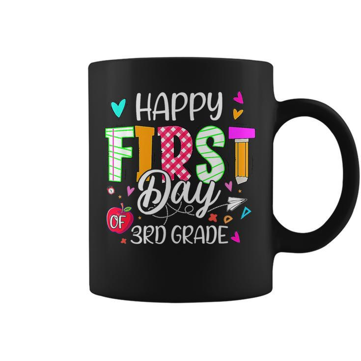 Kids Happy First Day Of 3Rd Grade Welcome Back To School  Coffee Mug