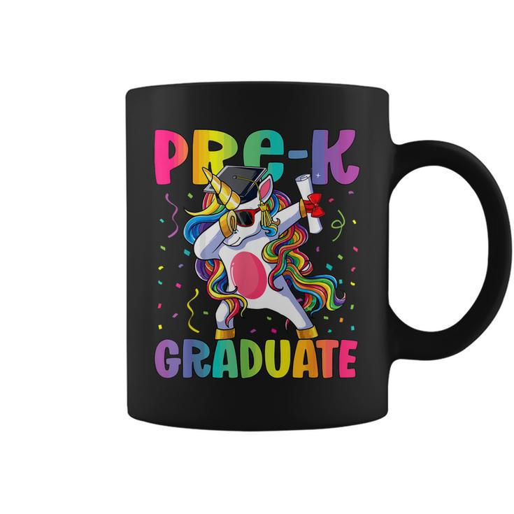 Kids Pre Kindergarten Graduation Dab Dabbing Unicorn Pre-K  Coffee Mug
