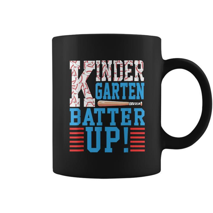 Kindergarten Back To School Kindergarten Batter Up Baseball  Kindergarten Gifts Coffee Mug