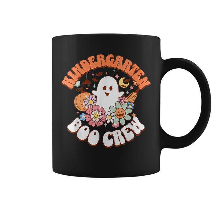 Kindergarten Boo Crew Ghost Pumpkin Kindie Cute Halloween Coffee Mug