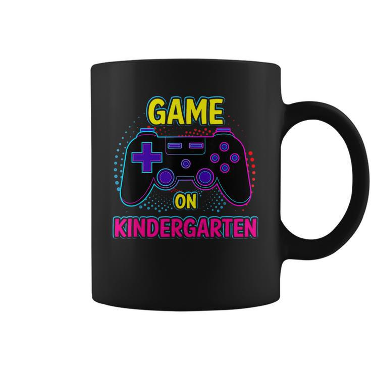Kindergarten Funny Game On Back To School Video Gamer  Coffee Mug