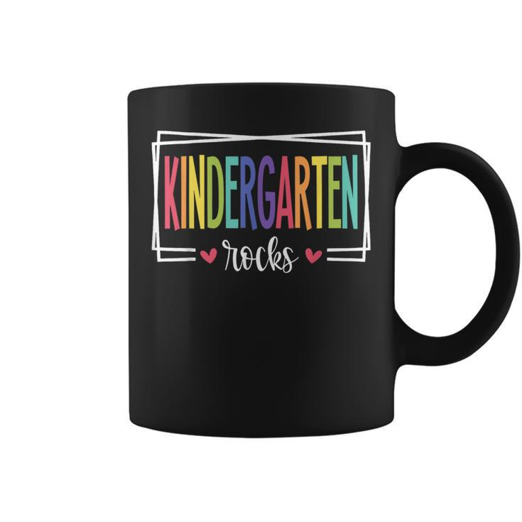 Kindergarten Rocks First Day School Welcome Back To School  Coffee Mug