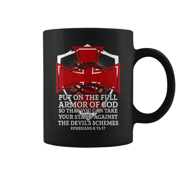 Knight Templar Christian Armor Of God  Coffee Mug