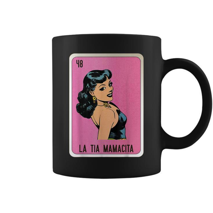La Tia Mamacita Mexican Slang Chicano Bingo Cards  Coffee Mug