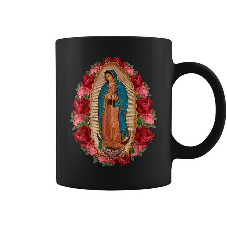 Our Lady Virgen De Guadalupe Virgin Mary Gracias Madre Coffee Mug