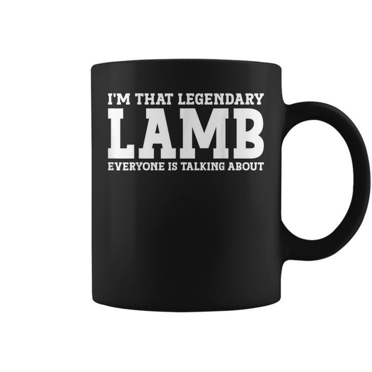 Lamb Surname Funny Team Family Last Name Lamb Coffee Mug
