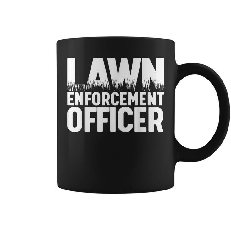 Landscaper Lawn Enforcement Officer Coffee Mug
