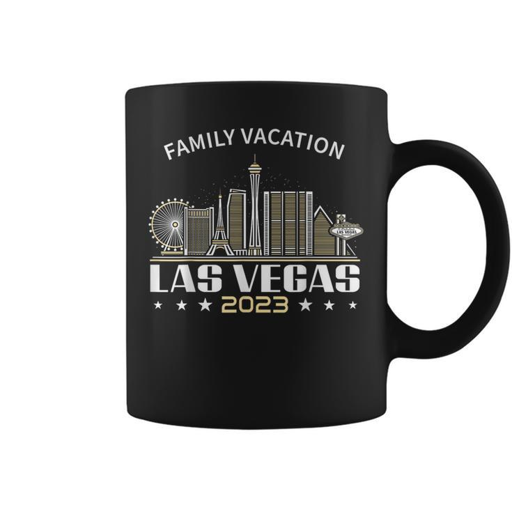 Las Vegas Family Vacation 2023 Matching Family Group Trip  Coffee Mug