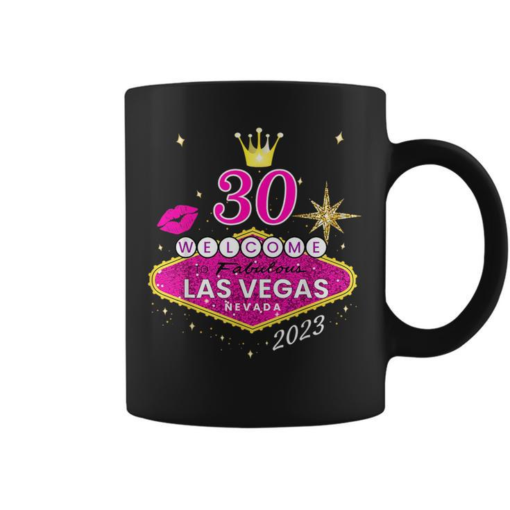 Las Vegas Girls Trip 2023  Vegas 30Th Birthday Squad Coffee Mug