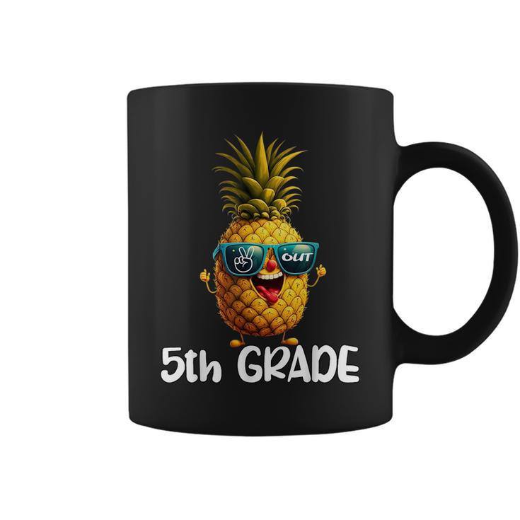 Last Day Of 5Th Grade Peace Out 5Th Grade Funny Graduation Coffee Mug