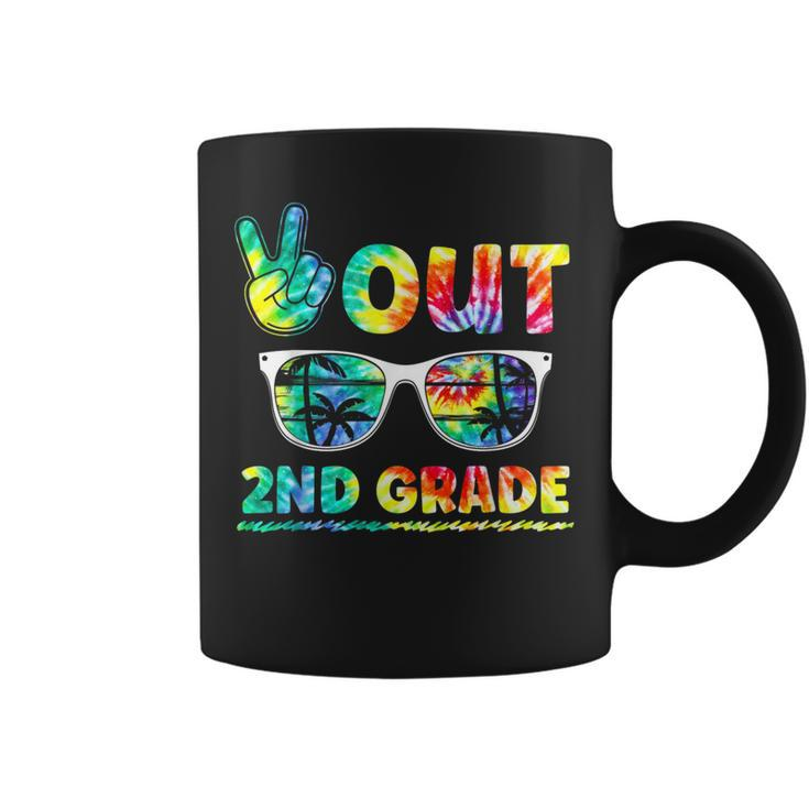 Last Day Of School Peace Out 2Nd Grade Teachers Kids  Coffee Mug