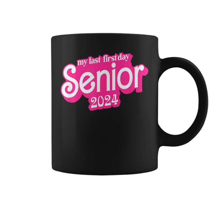 Last First Day Class Of 2024 Funny Seniors 2024  Coffee Mug